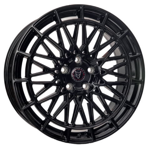 Wolfrace Eurosport Venom Road Edition Gloss Black Polished Alloy Wheel