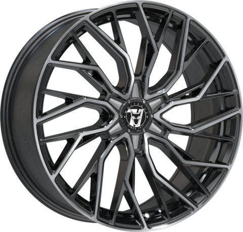 Wolfrace 71 Voodoo GT6 Gloss Raven Black Polished
