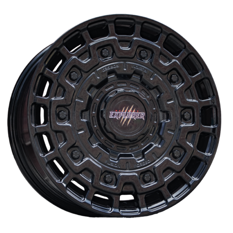 Wolfrace Explorer Wolverine Gloss Black Alloy Wheel