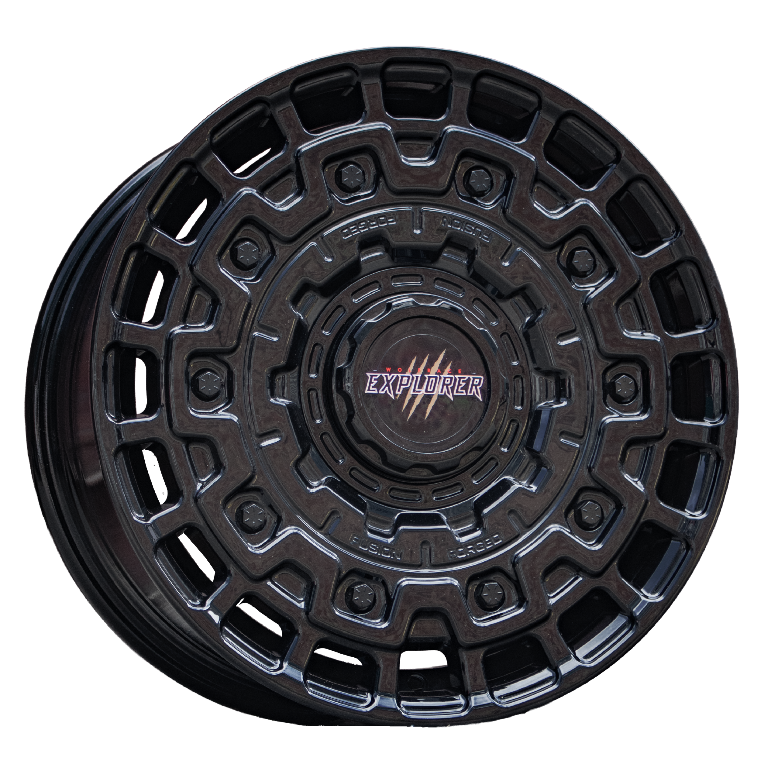 Wolfrace Explorer Wolverine Gloss Black Alloy Wheel