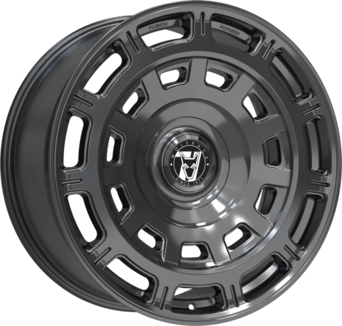 Wolfrace 71 Valiant Allroad Floating Cap Gloss Raven Black