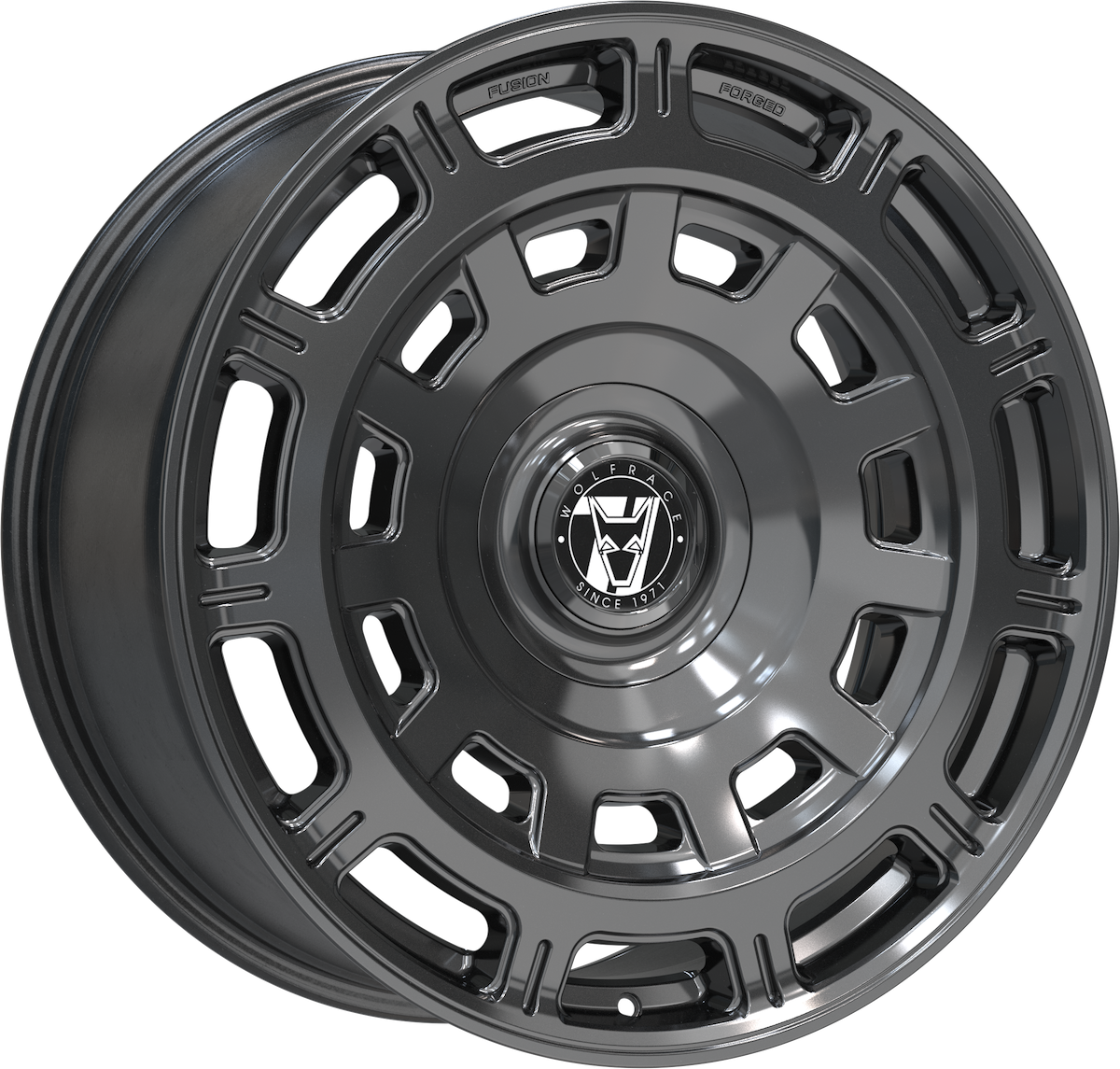 Wolfrace 71 Valiant Allroad Floating Cap Gloss Raven Black