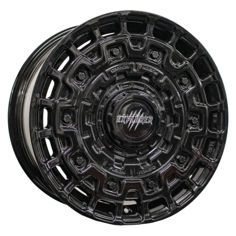 Wolfrace Explorer Wolverine Gloss Black Alloy Wheel